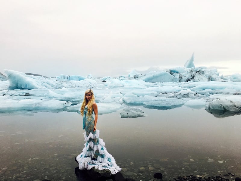 Ombre Mermaid Gown